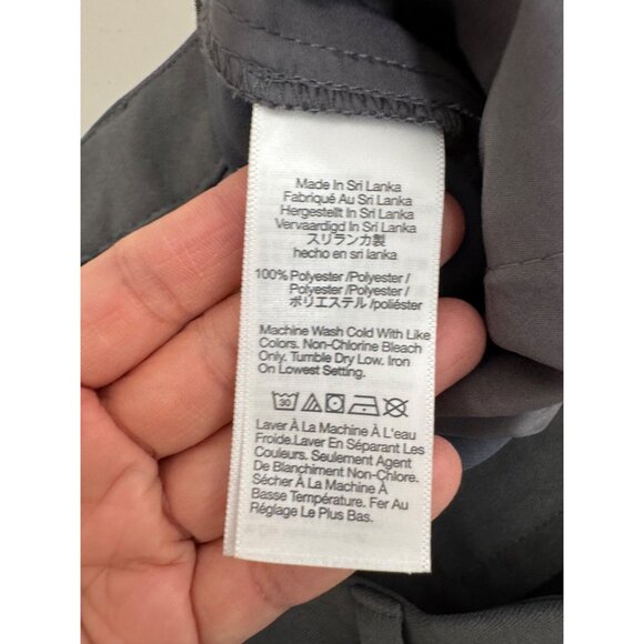 Madewell Pleated Tapered-Leg Pants in Easygoing Crepe 90s Grey - Picture 9 of 13